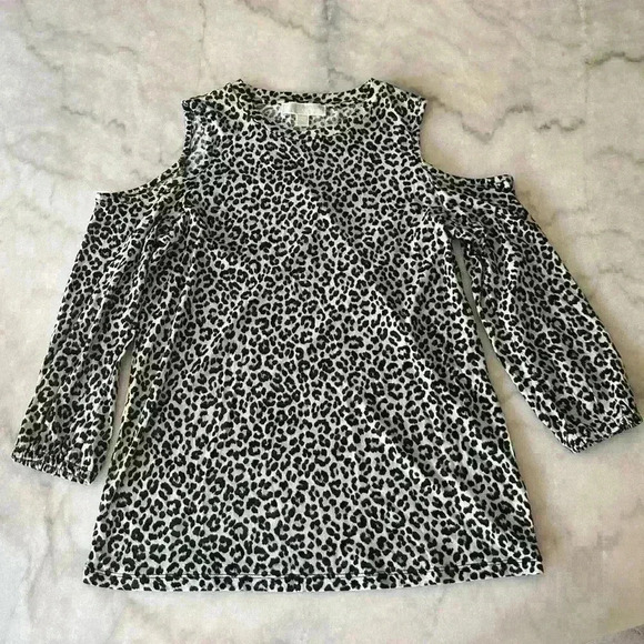 Michael Kors Open Shoulder Top - Picture 1 of 14